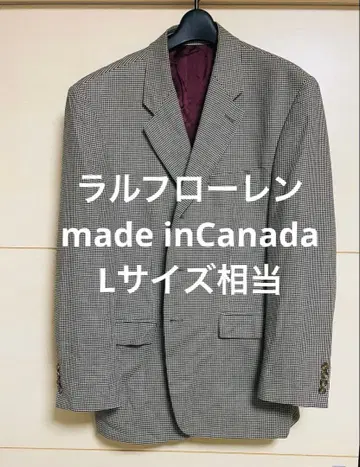 랄프 로렌 테일러드 자켓 L 사이즈 상당 made in Canada