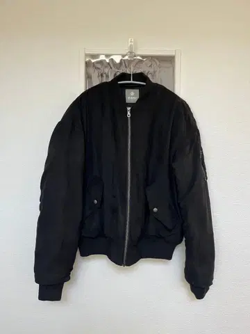 NANO universe MA-1 봄버 자켓 블랙 S