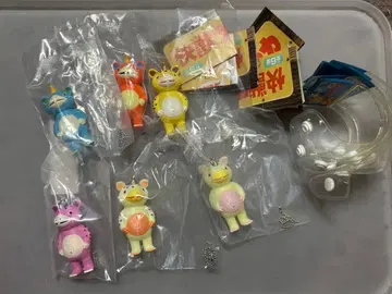 쾌수 부스카 소프트 비닐 볼체인 마스코트 전 6종 컴프