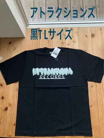 ATTRACTIONS 블랙 T셔츠 택 포함 새상품