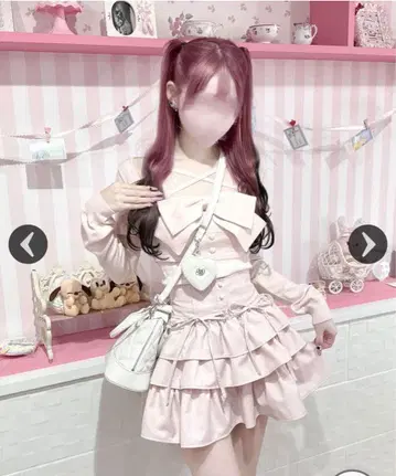 honey mew 프릴 캉캉 스커트