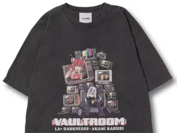 VR x LAPKARU TEE / CHARCOAL L 사이즈