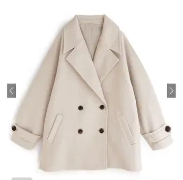 새상품 GRL 페이크 울 오버 피코트 [ze674]