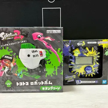 스플래 툰 로봇 폭탄 B상 나와바리 배틀 사운드 시계 세트 판매