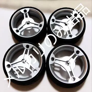 레고 테크닉 부품 은색 실버 휠 타이어 A