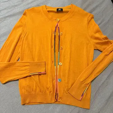PAUL SMITH 오렌지 가디건