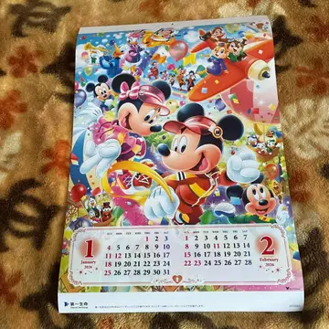 2026년 미키 미니 달력