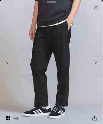 BEAUTY & YOUTH 소아론 1P 이지 테이퍼드 팬츠