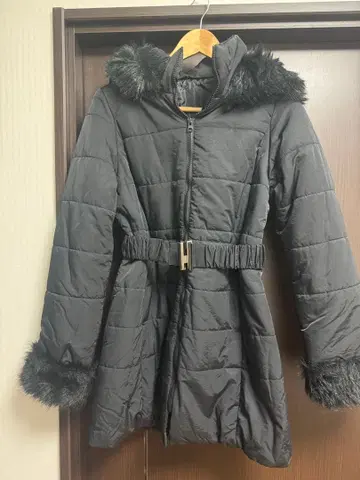 GRL 블랙 다운 자켓 사이즈 7