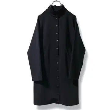 새상품급 스탠드 카라 agnes b. 에네스베 원피스 스냅 버튼