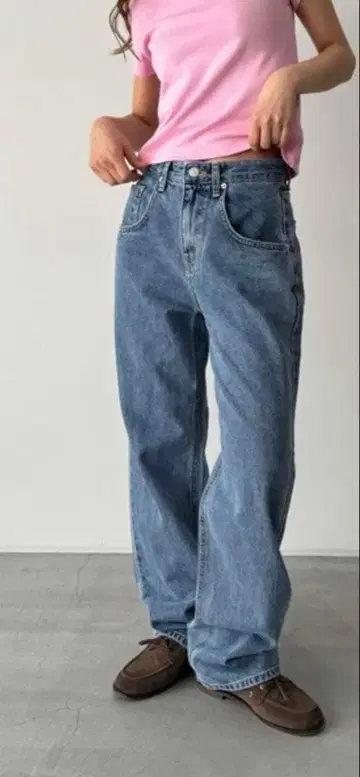 CANAL JEAN ELmar 스트레이트 데님