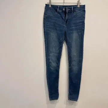 새상품급 스키니 데님 제깅스 사이즈 7 블루