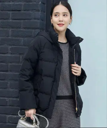 자유구 마이크로타서 다운 코트