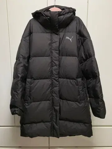 푸마 롱 다운 자켓 블랙 여성용 853636-01