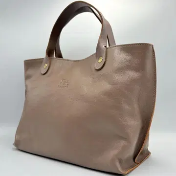 새상품급 일비종떼 가죽 토트백 그레이지 로고 각인