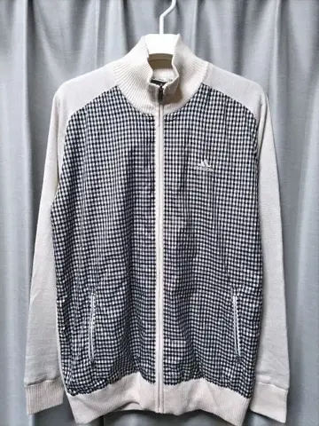 아디다스 골프 니트 자켓 축열 안감 집업