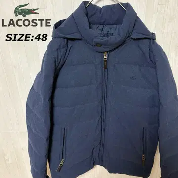 LACOSTE 라코스테 울라이크 다운 자켓 네이비 48