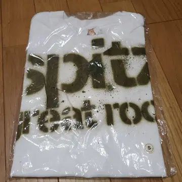 미사용 미개봉 새상품 spitz 점보 투어 GREAT ROCK T셔츠