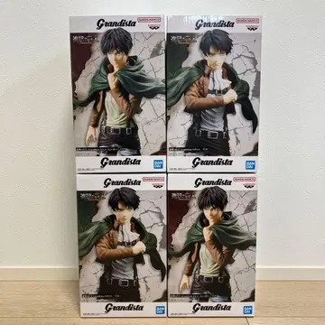 진격의 거인 엘렌 예거 2 리바이 2 피규어 세트 미개봉 새상품