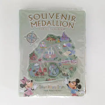 디즈니 수베니어 메달북 수베니어 메달 케이스 컬렉션북