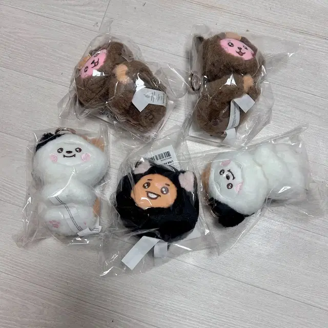 BTS BT21 BABY 모어 플러피 인형 키링