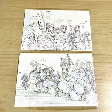 귀멸의 칼날 주합 회의 원화 엽서 기둥