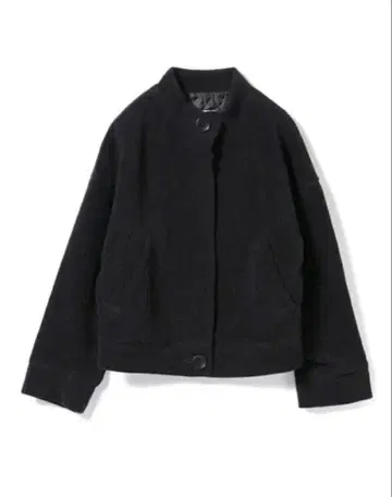 Demi-Luxe BEAMS 2024 숏 자켓 블랙