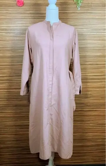 BEAMS HEART 빔즈 롱 코트 아우터 핑크