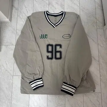 NIEEH 니히 아노락 맨투맨 나일론 네이비 제니 착용 한국