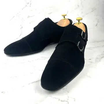 REGAL 리걸 더블 몽크 636R 블랙 24.5cm