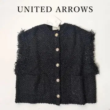 유나이티드 애로우즈 UNITED ARROWS 팬시 트위드 베스트