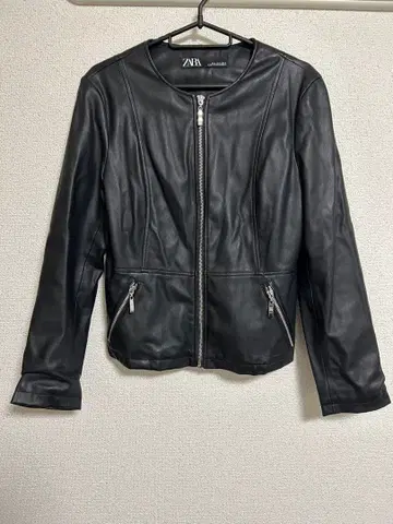 ZARA 블랙 라이더 자켓 M