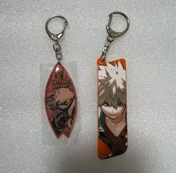 히로아카 바쿠고 서핑보드풍 아크릴 키링 네임 아크릴 키링