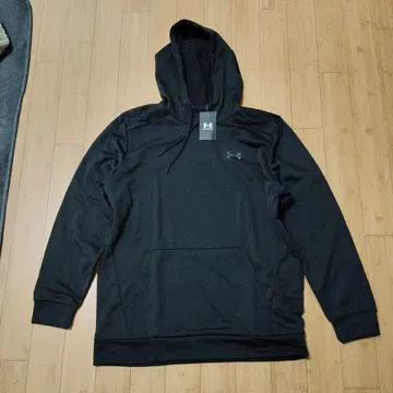 언더아머 플리스 후드티 캥거루 포켓 부착 남성 XXL