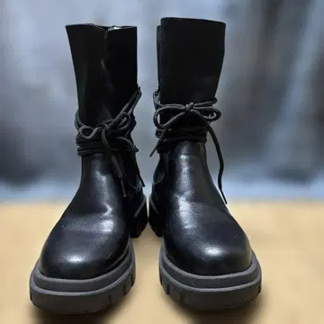 하이컷 부츠 블랙 23.0cm