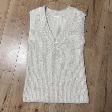 LARUTA 베스트 니트 화이트 M