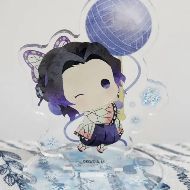 귀멸의 칼날 코쵸우 시노부 유라후와 미니 아크릴 스탠드 피규어