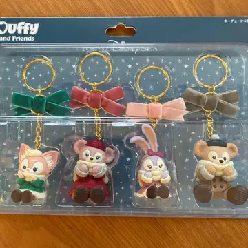 더피 프렌즈 키체인 4개 세트