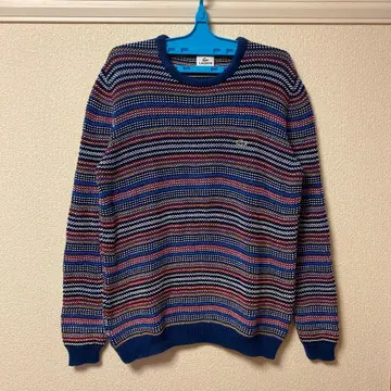 LACOSTE 멀티 컬러 스웨터 사이즈 5