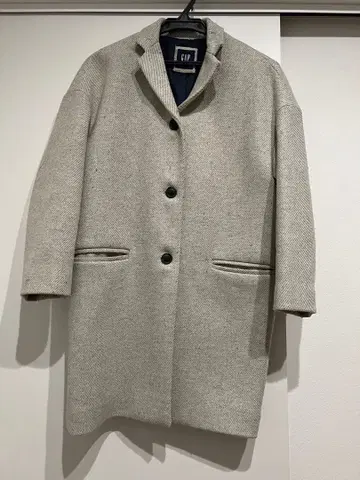 GAP 그레이 체스터 코트 XXXS