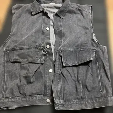 WARAIIGO 그레이 데님 베스트