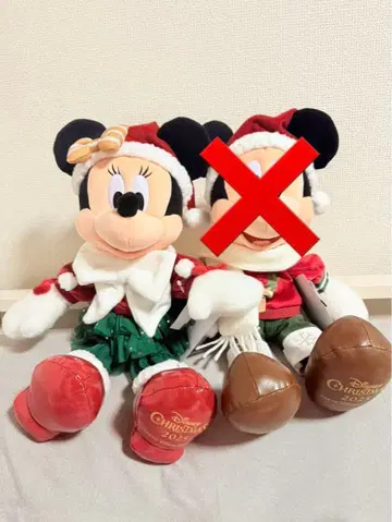 디즈니 크리스마스 2025 봉제 인형 미니