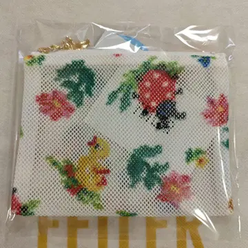 페일러 하이디 메쉬 파우치 화이트 미니