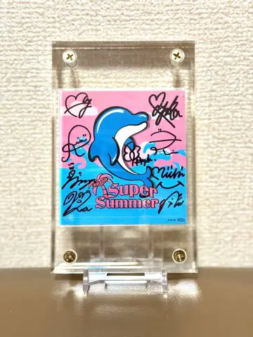 NiziU 친필 사인 자켓 스티커