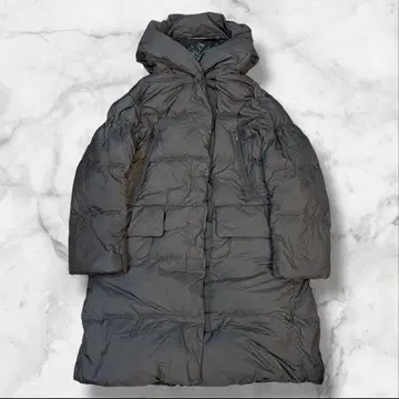 [ 완판템 ] UNIQLO +J 질 샌더 다운 롱 코트 L 다크 그레이