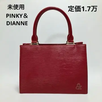 G183 미사용 핑키&다이앤 핸드백 백 여성용 레드