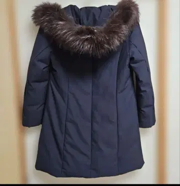 새상품급 다운 코트 네이비