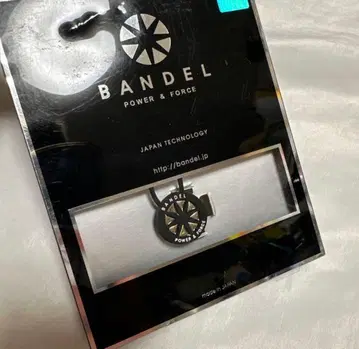 2017년제 반델 실리콘 목걸이 블랙 x 골드 40cm 단종