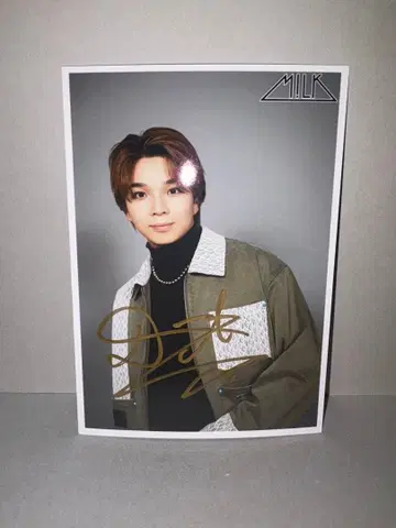 M!LK 61번째 62번째 시오자키 타이치 브로마이드 (사인 포함 있음)