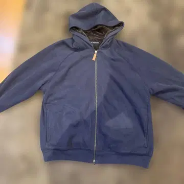 TOMMY HILFIGER 네이비 후드 부착 집업 후드티